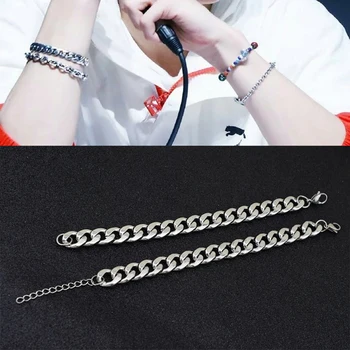 

Kpop Bangtan Boys Bracelet Stainless Steel chain The same style as Jung kook high quality for fans collection