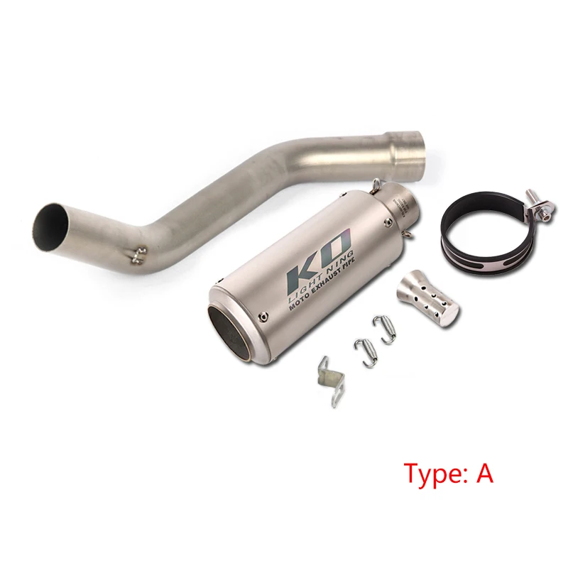 2008-2020 Ninja ZX10R Slip-on Exhaust Set Motorcycle Maid Pipe 51mm Mufflers Removable DB Killer Escape Reserve Catalyst Steel - - Racext 17