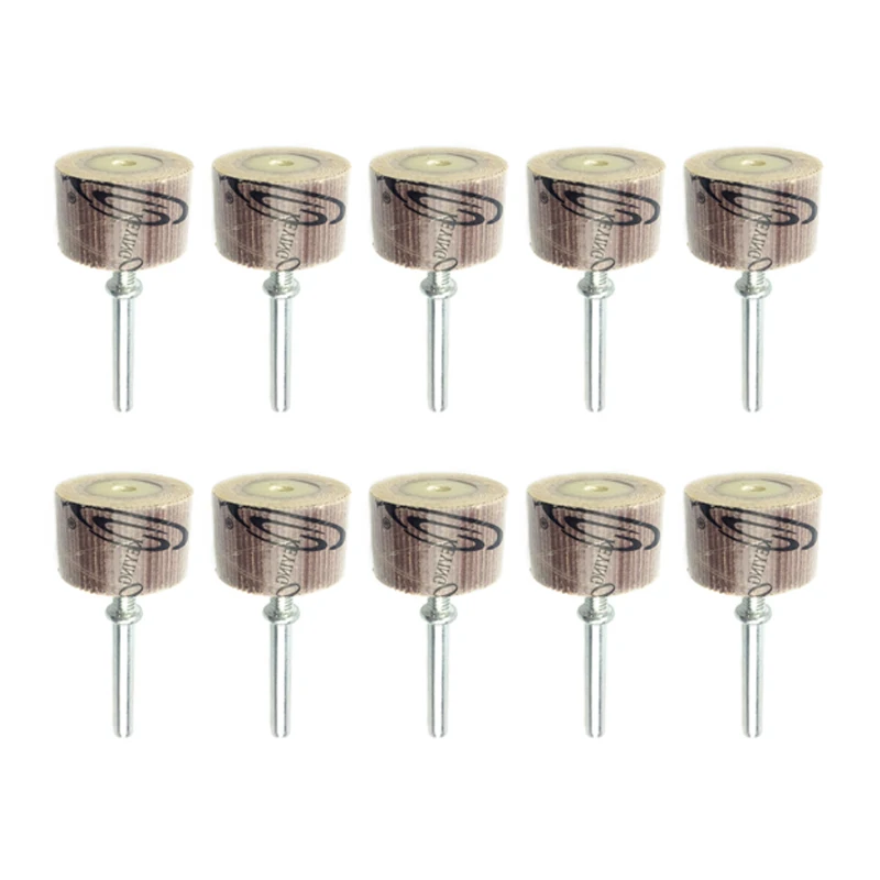 Абразивные инструменты для KEYING Dremel 10 шт. 6 хвостовик 30 мм * 20 120 #240 #320 #400 # наждачная
