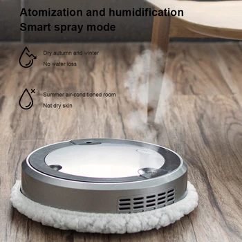 

Automatic Sweeping Robot Vacuum Cleaner Smart Spray Humidification Intelligent Vacuum Cleaner SmartRemote Control Sweeping Robot