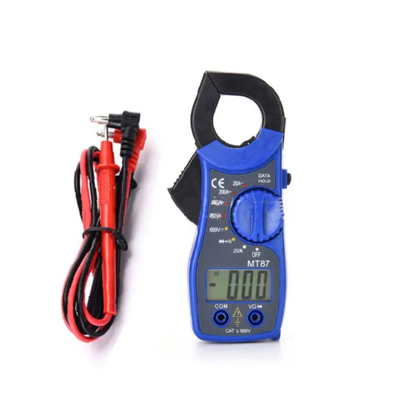 

MT87 LCD Digital Clamp Multimeter Voltage Current Resistance Measurement Tools