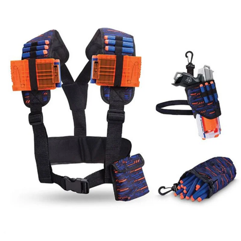 Набор регулируемых пуль для хранения Nerf ELITE комплект из 4 тактическое