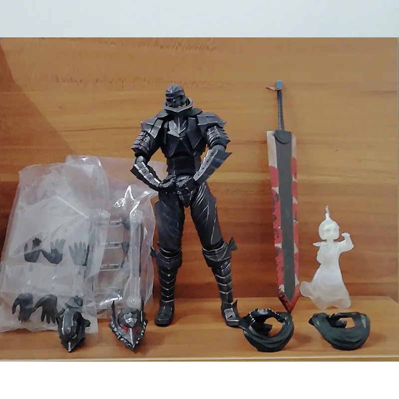 Figma 410 игра Берсерк берусерку черный меч ПВХ Фигурки коллекционные модели игрушки подарок