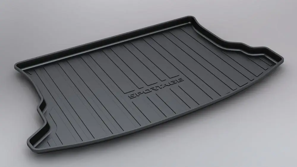 

SJ ALL Weather TPO Car Trunk Mats Tail Boot Cargo Liner Cover Rear Cargo Tray Luggage Pad For KIA SPORTAGE 2011 2012 2013-2019