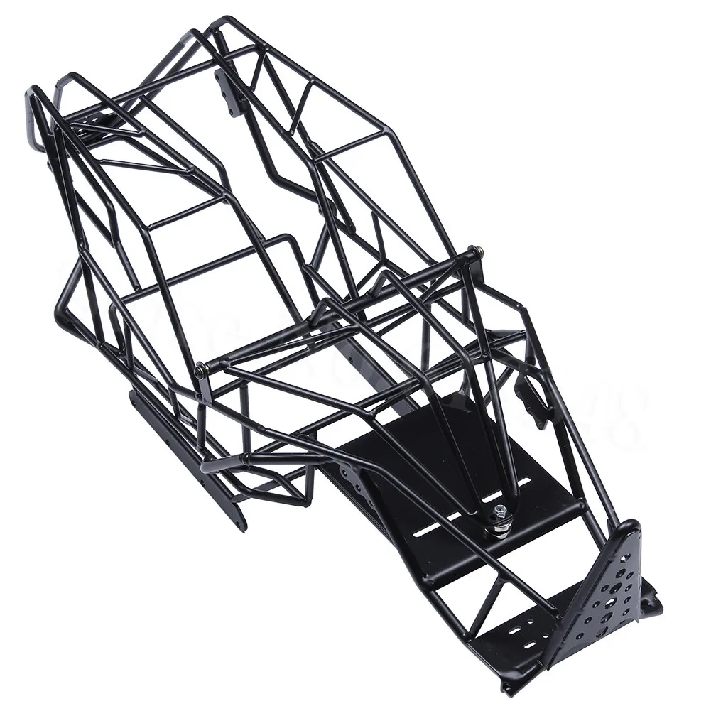 Стальное шасси рулон каркас корпус с ESC Монтажная пластина для 1/10 Axial Wraith 90018 RC
