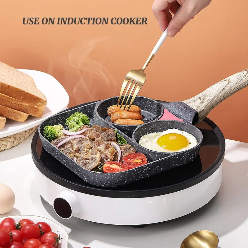 Non-Stick Multi-Section Frying Pan – AZ Shop