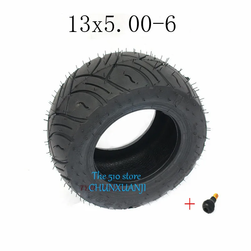 Горячая 13x5. 00-6 дюймов резиновый коврик шины для складывания Мотоциклы Скутеры велосипед для еды по бездорожью или любой другой электроскутер