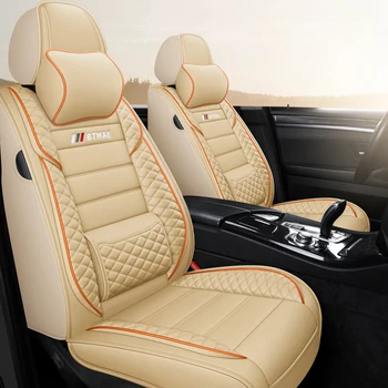 

Full Coverage Eco-leather auto seats covers PU Leather Car Seat Covers for mitsubishi asx eclipse cross galant l200 lancer 9 10