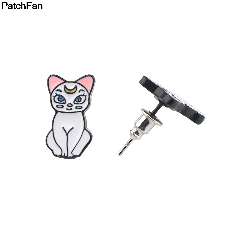 A2395 Patchfan Сейлор Мун Аниме Мультфильм Украшение Серьги Сплав Аксессуары для вечерние сувениры Ювелирные подарки