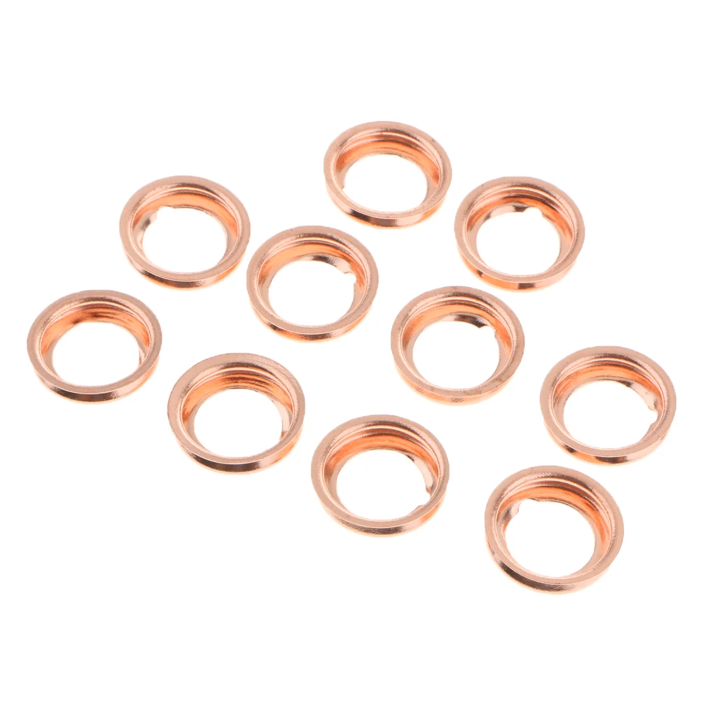 10pcs Engine Oil Drain Plug Gasket Washer For Nissan Pathfinder, Pickup, Pulsar NX, Quest, Rogue, Sentra, Van, Versa, NX