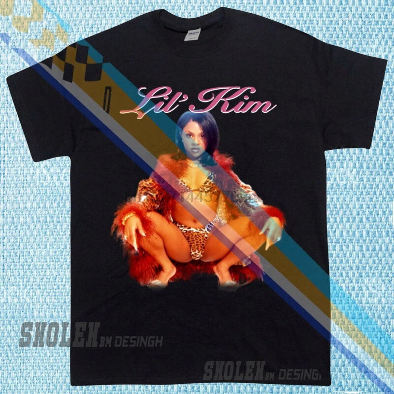 New Limited Merch T-shirt 90's Vintage Inspired Lil Kim Hardcore Hip Hop 2XL(2) |