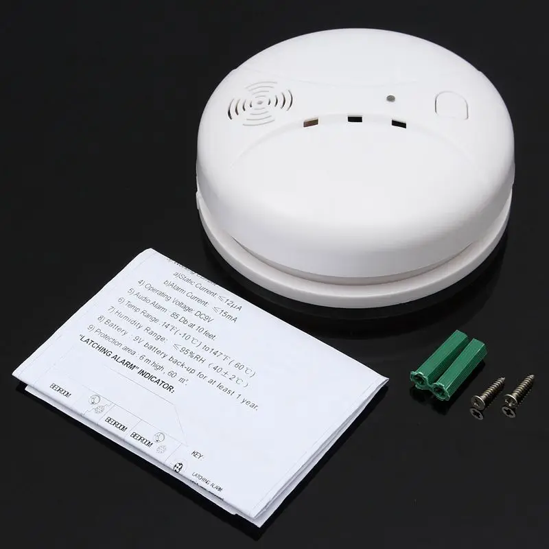 433MHz Wireless Smoke Detector Fire Sensor For G18 W18 GSM WiFi Security Home alarm system Auto Dial alarm Systems