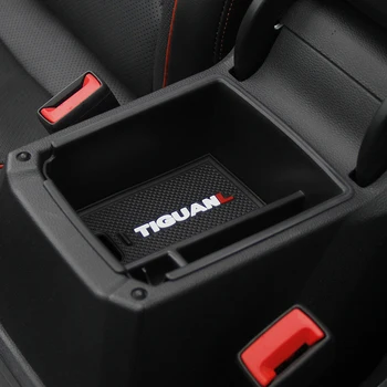 

Auto Car Armrest Center Storage Box Container Glove Organizer Case For Volkswagen VW Tiguan Mk2 Car Accessories Interior