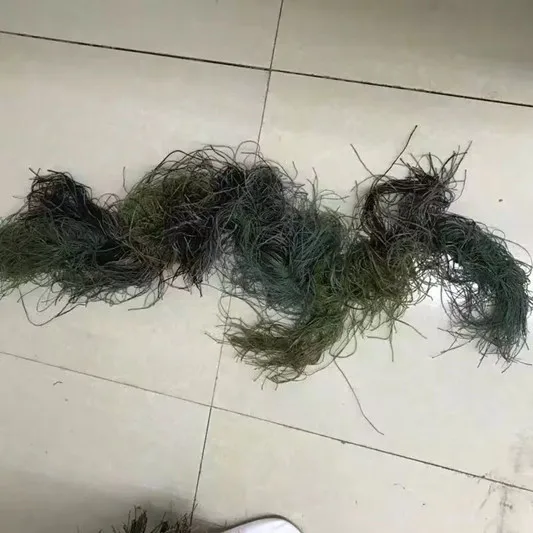 Детский костюм CS Bionic Grass Ghillie, камуфляжный костюм с капюшоном, винтовка джунглей, штаны, куртка, снайперский комплект
