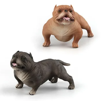 

Best Selling Cute Vivid Simulation Farm Animal French Bulldog Decorative Model Dog Model children's Gift