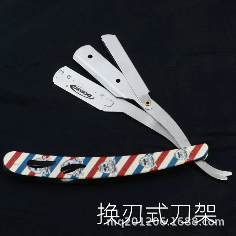 Shaver Razor Retro Vintage Manual Razor Shaving Knife Holder Barber Shaving Eyebrow Razor Shaver G1126 1 Shaver Razor Retro Vintage Manual Razor Shaving Knife Holder Barber Shaving Eyebrow Razor Shaver G1126 3