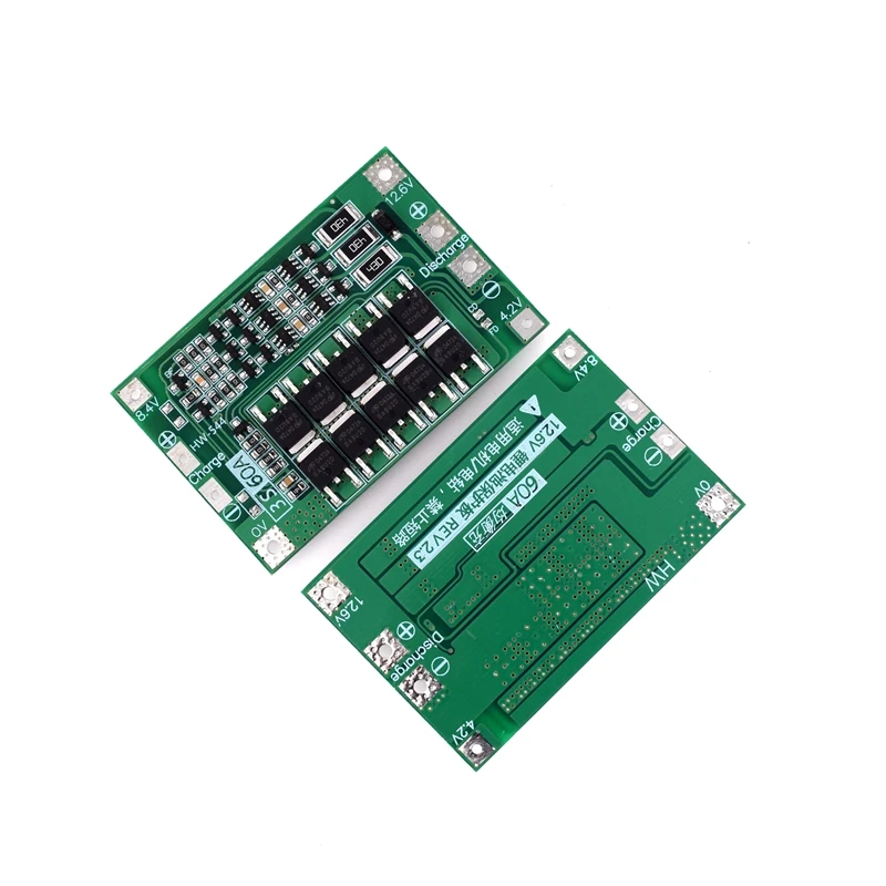Литий ионная литиевая батарея 18650 зарядное устройство PCB плата защиты BMS с