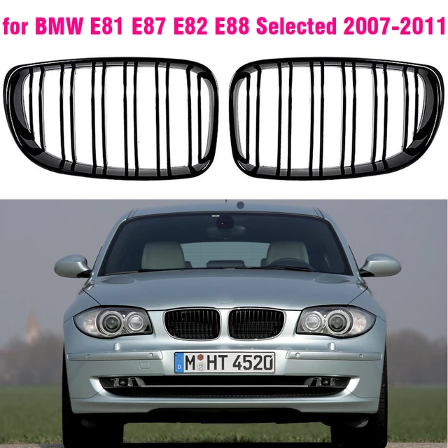 Calandre Centrale Avant Noire, Pour BMW E81, E82, E88, Série 1