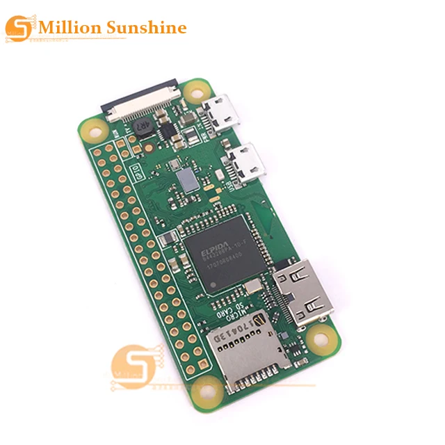 Новейший Raspberry Pi Zero W беспроводной 0 с WIFI и Bluetooth 1 ГГц процессор 512 МБ RAM Linux OS 1080P HD