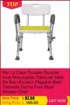 Mobili Per La Casa Marche Pied Salle Bain Cadeira De Banho Idoso Bath Taburete Ducha Escalon Plegable Foot Stool Shower Chair