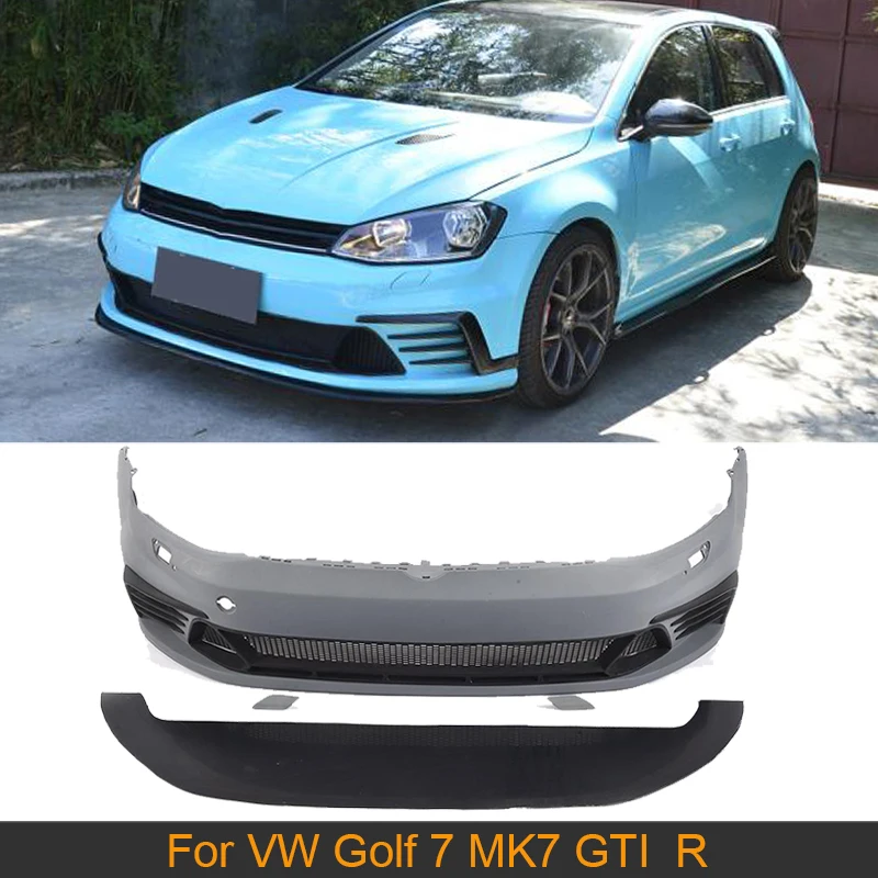 Комплект для автомобильного переднего бампера VW Golf MK7 & GTI R 2014 - 2017 | Автомобили и