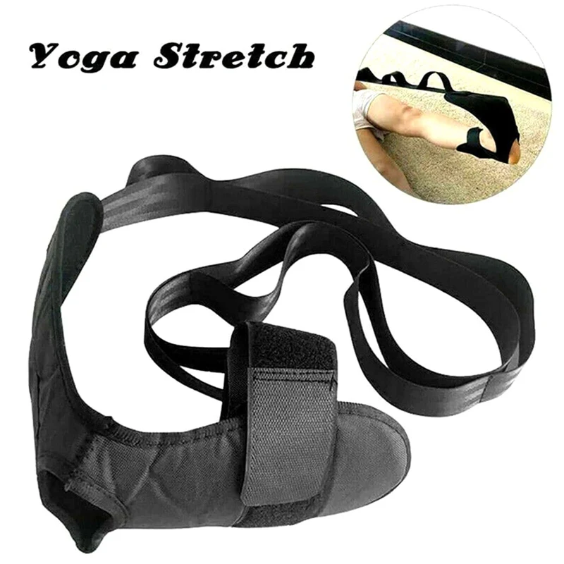 Leg Strengthing Band Fitness Yoga Workout Resistance Bands Physical Training Ankle Straps Trainer Legs Extension Foot Stretcher