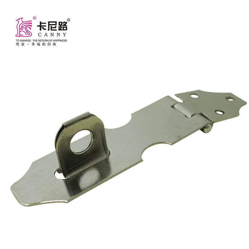 

2801 Stainless Steel Lock Old Buckle pi suo Card Door Cabinet Door Suspension Clasp