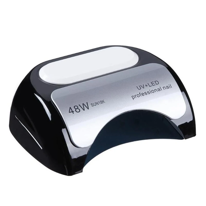 

48W Smart Sensor Nail Dryer UV+LED Nail Lamp Curing Light Nail Art Tools Polish Drying EU Plug
