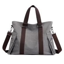 Универсальная повседневная женская сумка на плечо новая стильная Корейская холщовая большая сумка женская пассажирская сумка на плечо/ручная сумка W