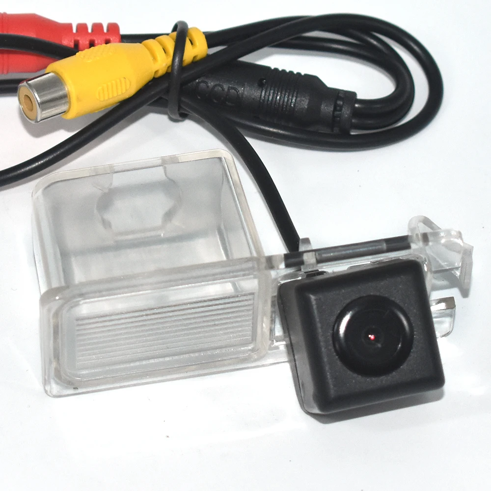 ZJCGO HD CCD камера заднего вида для парковки ночного видения для Ford Edge Escape для Mazda Tribute Mercury Mariner - Название цвета: 0-LED