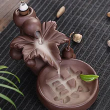 New Humidifier Quemador De Incienso Perfume Furnace Ceramic Sandalwood Incense Finance Rolling Indoor Channel Decoration