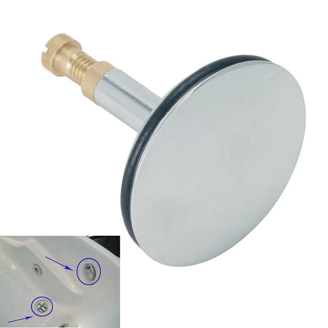 43 мм Выдвижная заглушка для ванны сменная раковины плоское уплотнение сливной