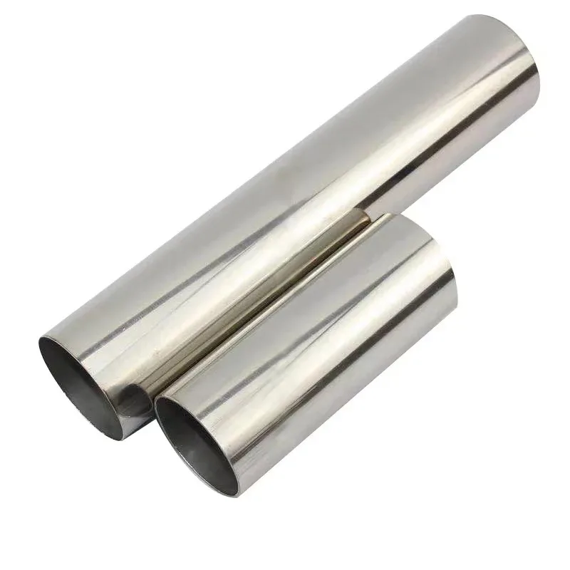 1 meter long 51mm 63mm 76mm sanitary butt weld straight pipe 304 stainless steel automobile exhaust pipe muffler welded pipe