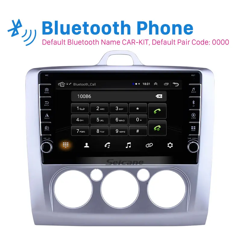 Seicane ОЗУ 2 Гб 4 ядра 9 &quot2din Android 1 автомобильное радио для Ford Focus Exi MT 3 MK2/MK3 2004 2005 2009 2010