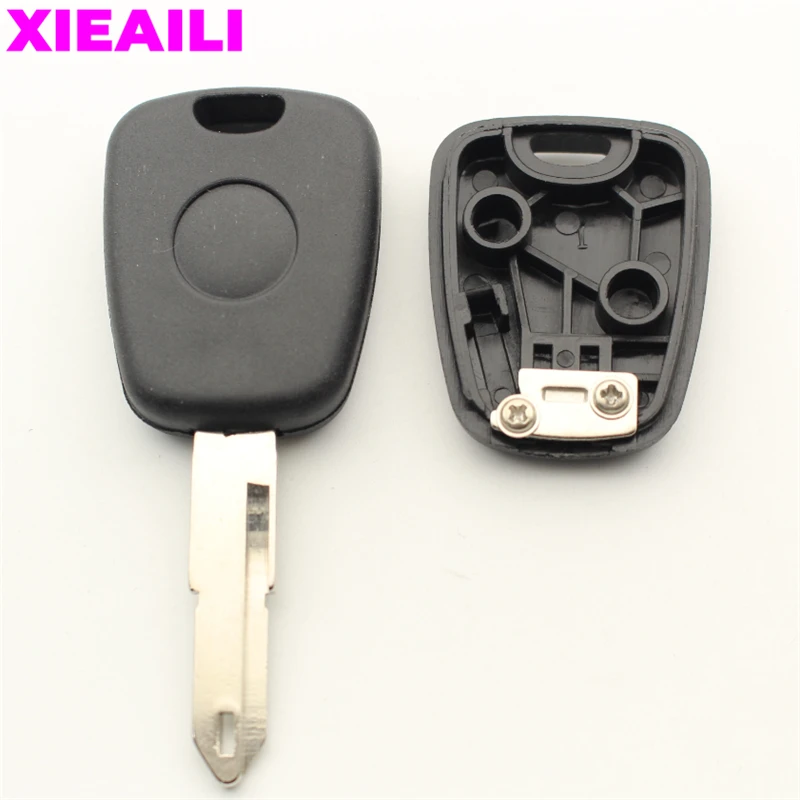 

XIEAILI 10Pcs Universal Key Head Transponder Key Case Shell For KeyDiy VVDI Blade No Blade S650