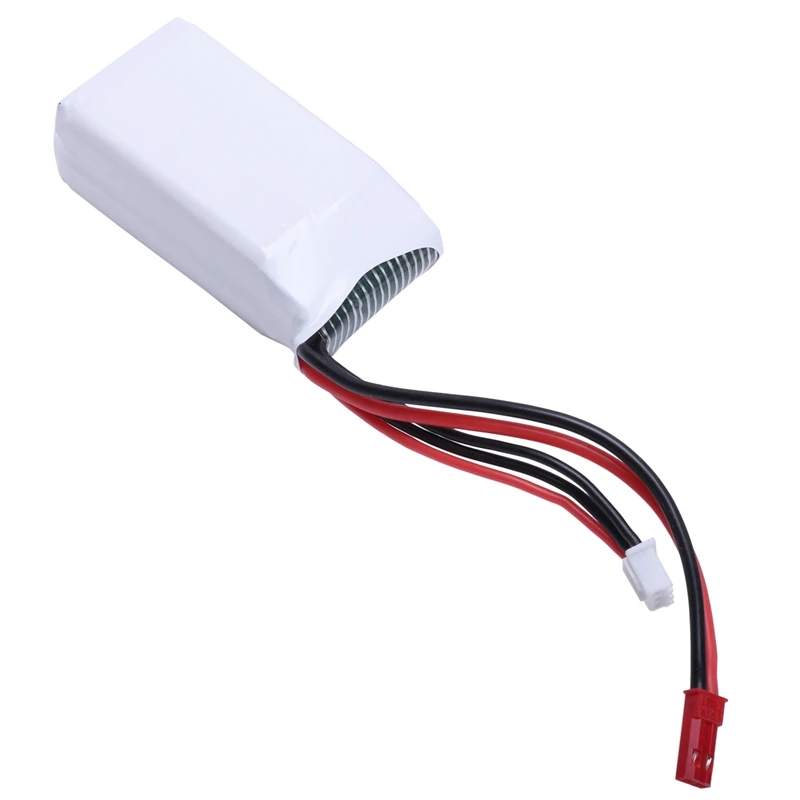 3x7,4 V 1200mAh 25C 2S Lipo батарея JST Разъем для RC автомобиль грузовик самолет