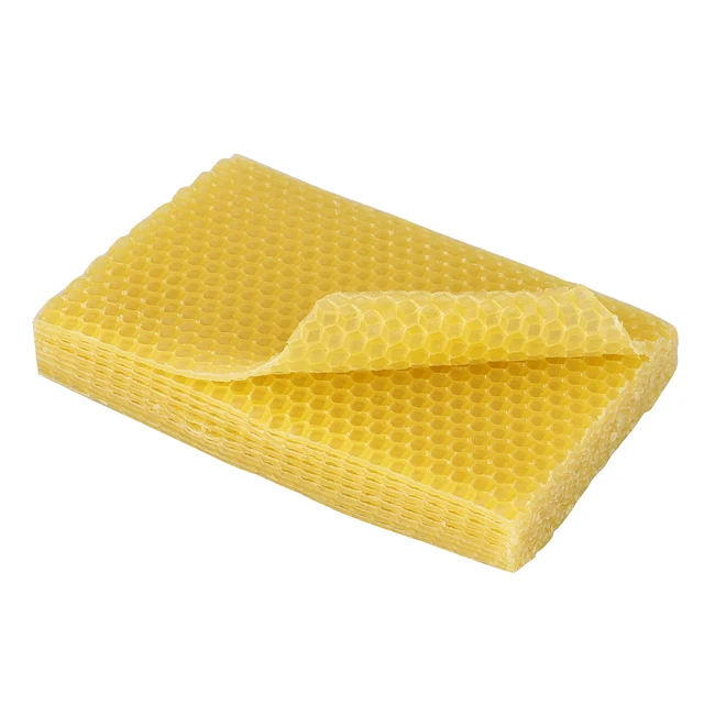 10 db 13*9 Cm Méhviasz Alapítvány Méh Fésű Mézes Keret Szerszámok Méhészeti Berendezés Kaptár Viasz Alaplapok Anyag Fészek - Image 4