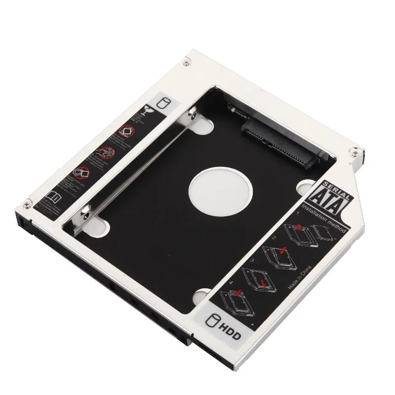 NIGUDEYANG 2nd жесткого диска SATA HDD SSD IDE/SATA оптического устройства Caddy адаптер оправы для