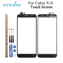 Ocolor для Cubot X18 сенсорный экран дигитайзер для Cubot X18 сенсорная панель стекло сенсор аксессуары для телефона+ Инструменты+ клей