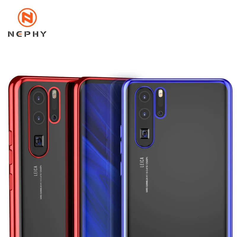 Роскошный прозрачный тонкий мягкий силиконовый чехол для телефона Huawei P30 Pro P20 P10