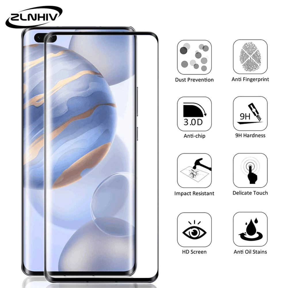 Чехол zlnвич для huawei honor 30 pro plus v30 30s view 20 lite 20s 20i v20 закаленное стекло защита экрана
