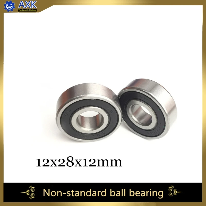 63001 2RS нестандартные 122812 шариковые подшипники 12*28*12 мм ABEC-1 (2 шт.) подшипник
