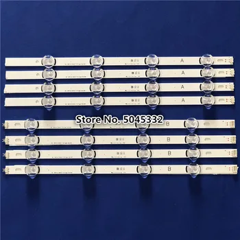 

New Kit 8 PCS LED Backlight strip For LG 40LF630V 40LF570V INNOTEK 40 DRT4.0 DRT 4.0 3.0 40 inch A B SVL400 6916L-0885A 0884A