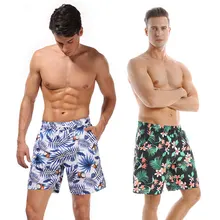 Мужские пляжные брюки, сексуальный Печатный купальник, серфинг под брюки, пляжная одежда, мужские купальники, дышащий плоский угол Купальники