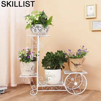 

Balkon Sera Scaffali In Metallo A Ripiani Planten Standaard Outdoor Decor Varanda Balcon Flower Stand Balcony Plant Shelf