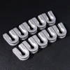 10pcs Trimmer Head Eyelet Fit For HUSQVARNA T35 T25 T35X T45X BUMP Replace Silver Grey 5