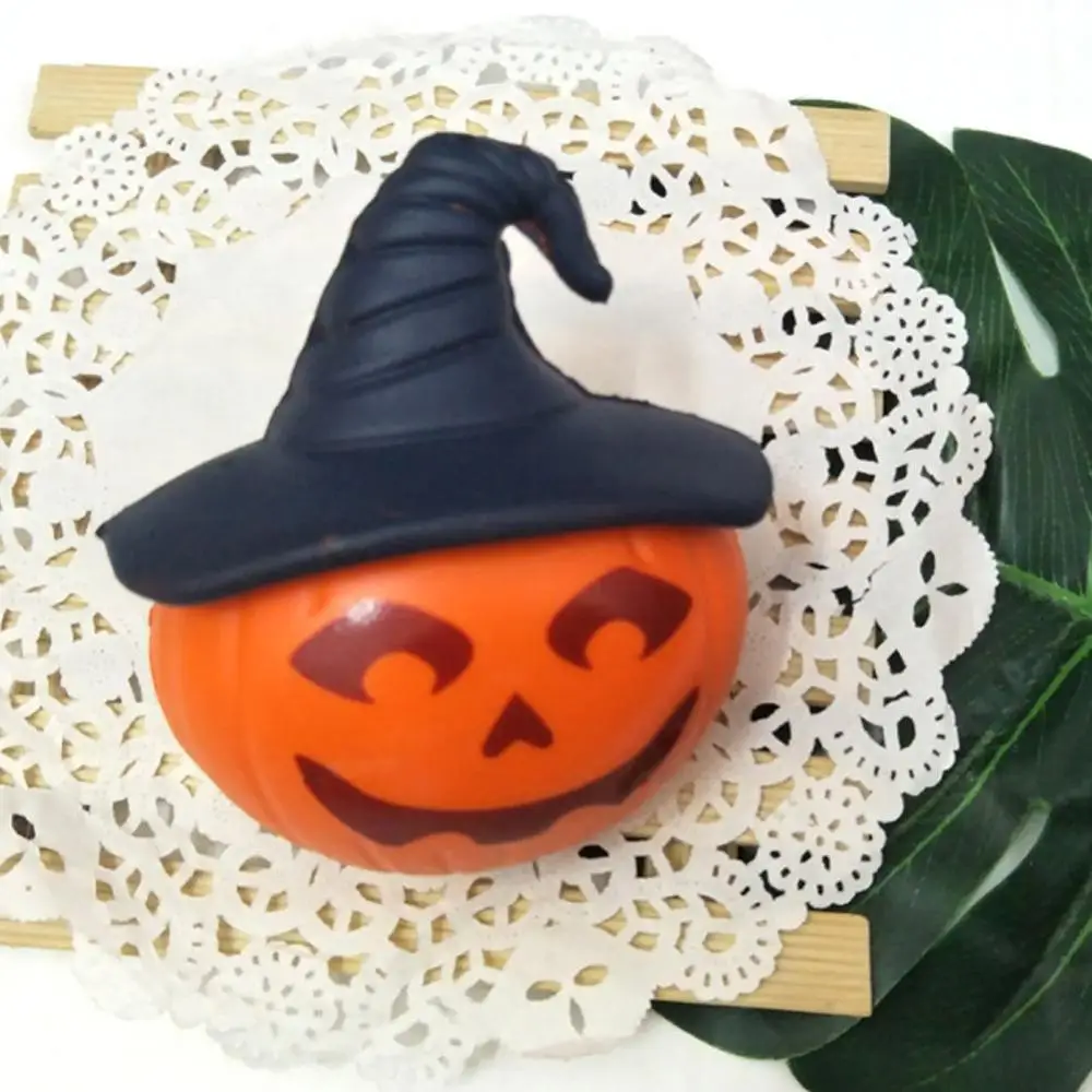 

Pumpkin Spooky Slow Rising Fruit Scented Stress Relief Halloween Toy Pumpkin Novelty Slow Decompression PU Toy Recovery