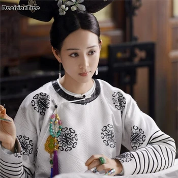 

2020 woman hanfu dress chinese folk dance costumes oriental asian qing dynasty national fairy princess photography dress