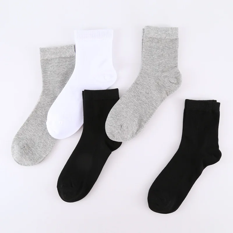 

Season Enlarge Code Man Socks Male Black Tuba In Increase Fertilizer Pure Cotton Deodorization Full Cotton Long