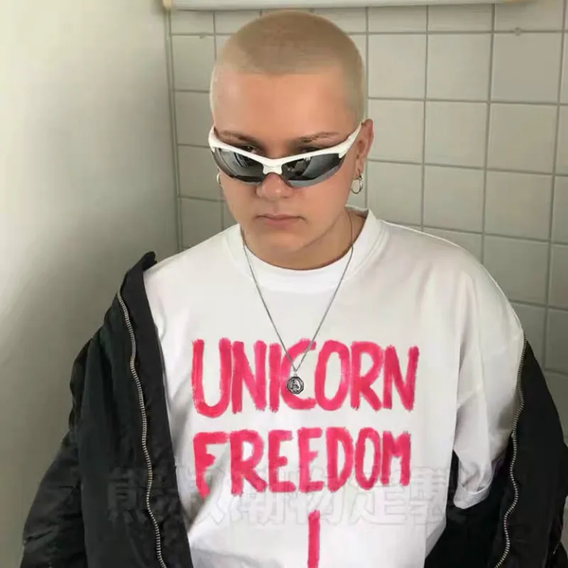 2020 летняя обувь для мужчин и женщин торговая марка Vetements принт героя футболка 1:1